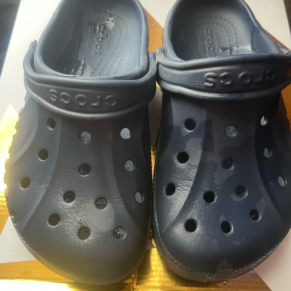 CROCS Kids' navy blue  Clogs